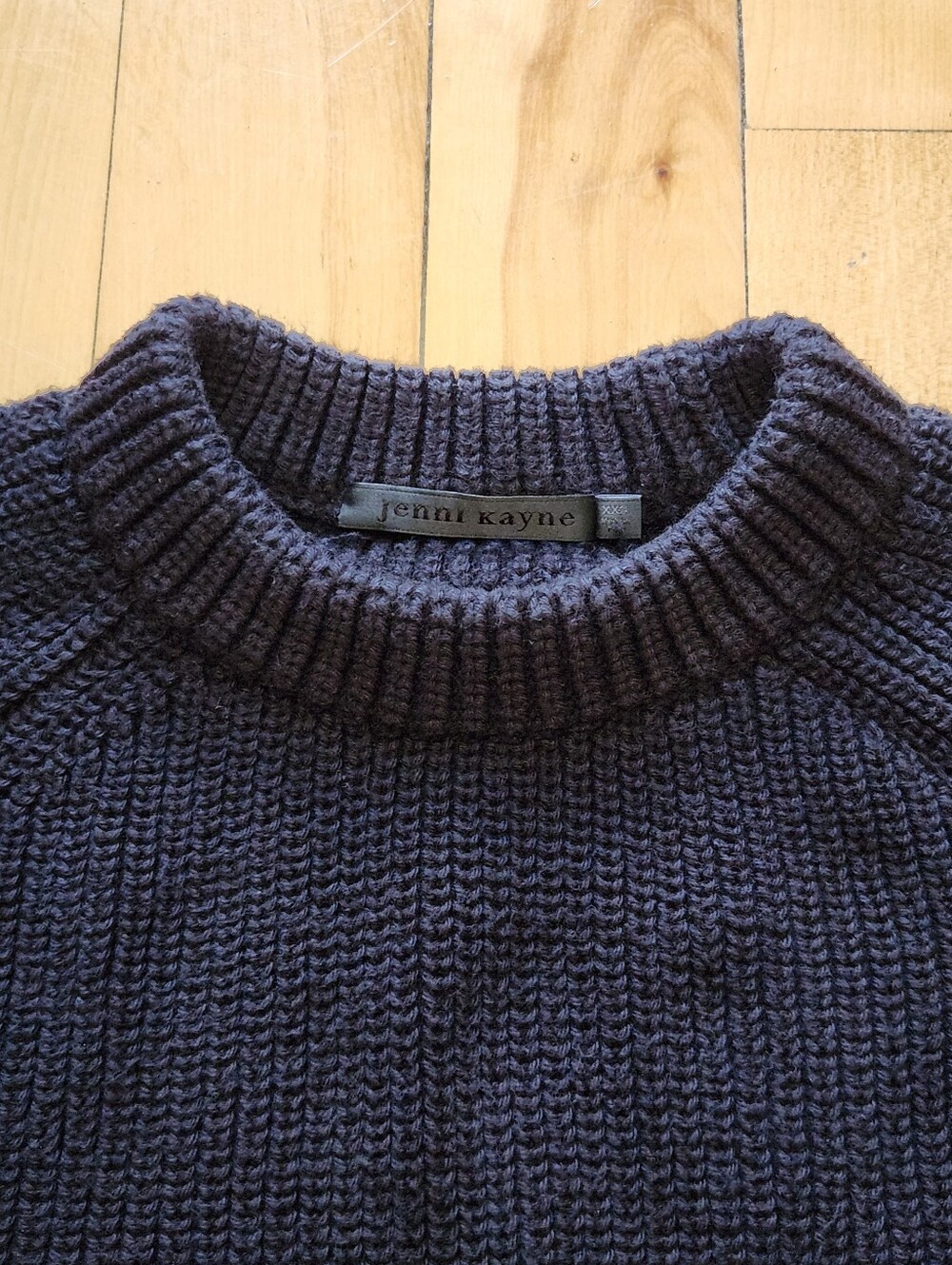 Jenni Kayne Oversized Cotton Fisherman Sweater - XXS - Picture 4 of 10